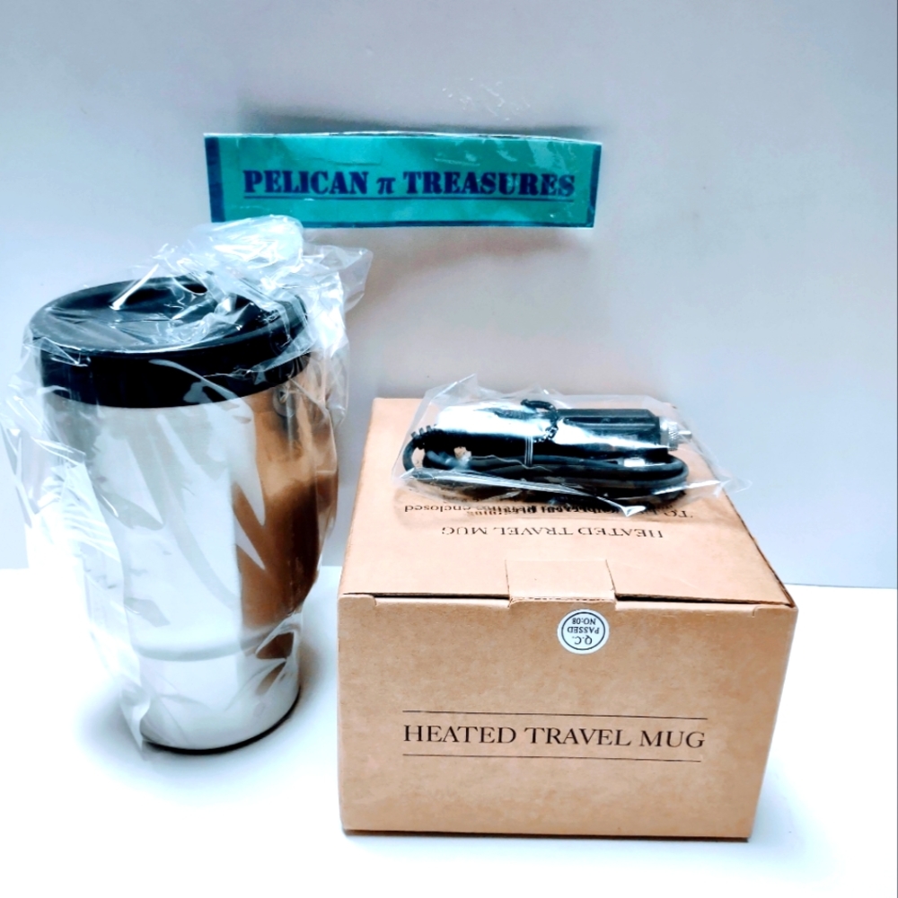 Heated Travel Mug NIB